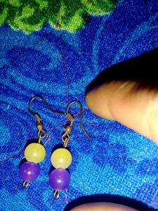 Boho Beaded Dangle Earrings with freebies