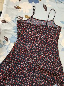 Floral Print Mini Dress