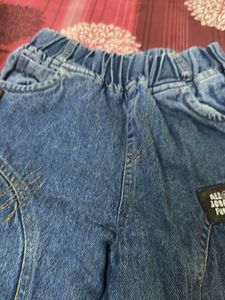 Cute Blue Denim Jeans for Kids