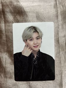 Official Bts suga photocard