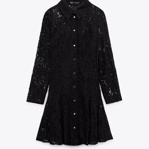 Zara Limited Edition Lace Mini Dress