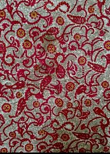 Beautiful crape saree