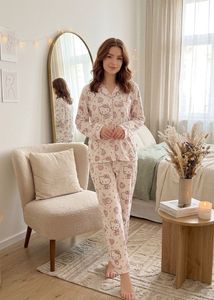 Cute Hello Kitty Pajama Set