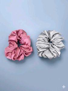 Satin Scrunchie Set