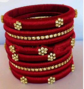 Red & Gold Bangles