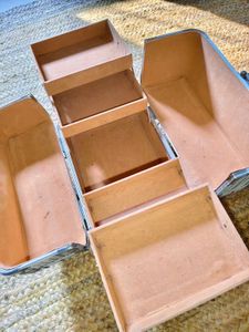 Vintage Combination Lock Travel Case