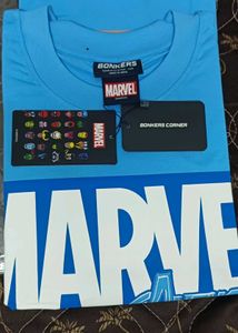 Men's Oversized Bonkers × Marvel T-shirt