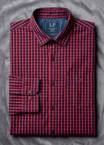 Louis Philippe Premium Men's Checkered Casual Shir