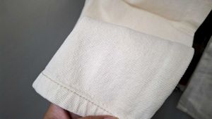 beige Wide Leg Jeans