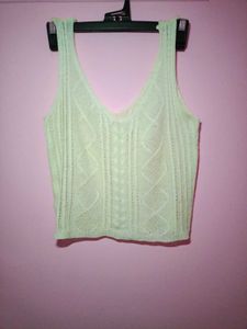 Crochet Knit Tank Top