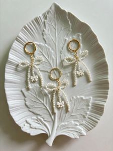 Pearl Bow Keychain