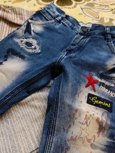 Stylish Jeans &amp; Cargo Pants Set