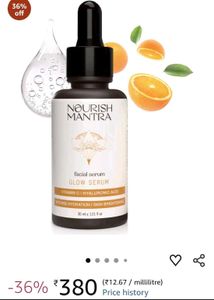 Nourish Mantra Glow Facial Serum