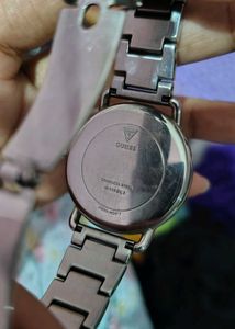 Guess Silver analogue watch