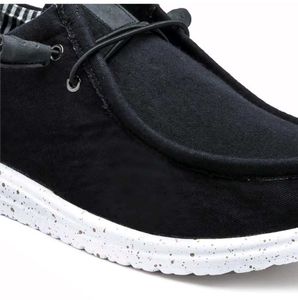 Solethreads men amigo black canvas low top