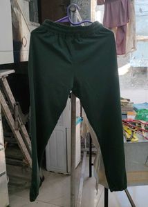 Green Casual Track Pants