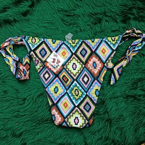Boho Pattern 🆕🎁Tie-Side Bikini Bottoms