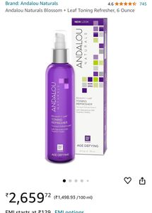 Age Defying Andalou (imported)