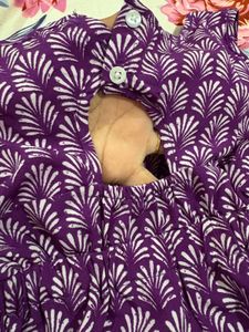Purple Girls' Romper (2-4 Years)