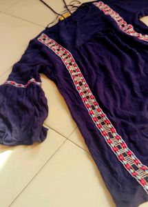 Boho Embroidered Tunic Top