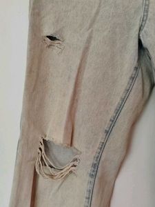 Ripped Light Wash Jeans