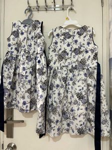 Combo Twin Set Of  Frocks 2-4&amp;4-6, Glasses