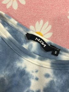 Trendy Tie-Dye Ribbed Tank Top