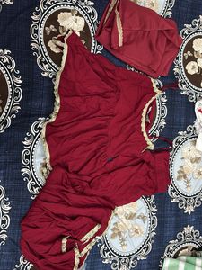 Tatsa Peplum Sharara Set
