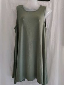 Sleeveless Ribbed Mini Dress