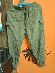 Olive Green Cargo Pants