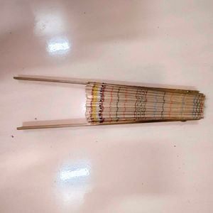 Antique Handmade Bamboo Fan