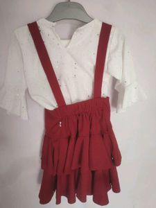 Kids Girls Top With Bottom Set