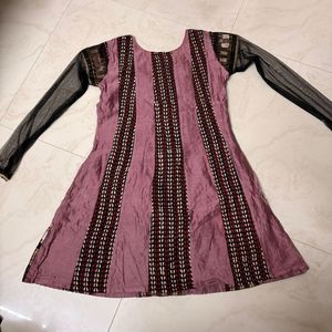 Embroidered Kurta Set with Dupatta