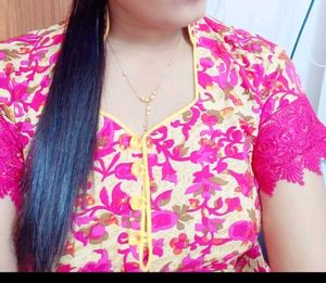Beautiful Floral Print Kurta