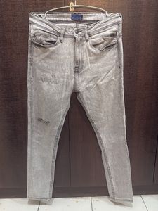 ZARA MEN Acid Wash Skinny Jeans