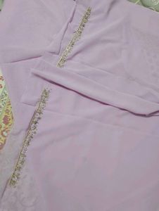 zardozi Lavender suit material
