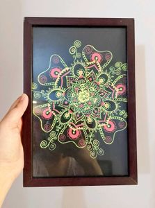Mandala Art Framed Wall Decor