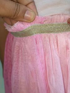 Girl's Pink Butterfly Tulle Dress