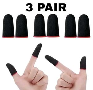 3 Pairs Gaming Finger Sleeves