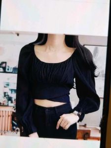 New Top &amp; Houndstooth Skirt Set