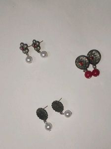 Set of 3 Earrings