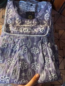 Beautifully Embroidered Anarkali Suit set