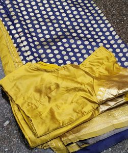 [NEW]Soft Silk Saree With Blouse