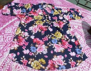 Floral Print Top
