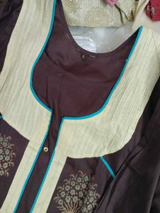 Bust 38 Elegant Embroidered Kurta