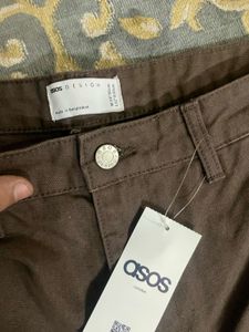ASOS DESIGN Brown Carpenter Pants