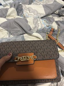Michael Kors Monogram Shoulder Bag