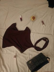 Elegant Maroon Blouse