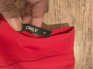 Chic Red ONLY DRESS