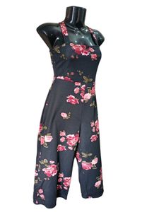 Floral Jumpsuit New Condition Size For S &amp; M